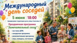 💢Международный День Соседей💢